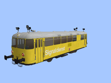 Variante 3.1 (740, Signaldienst-Triebwagen 740, gelb)