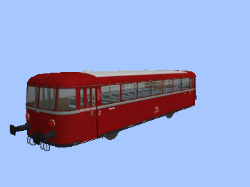 Variante 2.1 (998.3, Schienenbus-Beiwagen 998.3, rot)