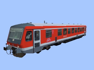 Variante 2.1 (628, 628 xxx DB Regio, Verkehrsrot)