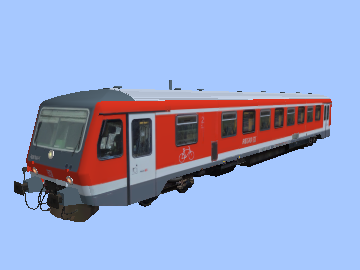 Variante 2.1 (628, 628 543 DB Regio, Verkehrsrot)