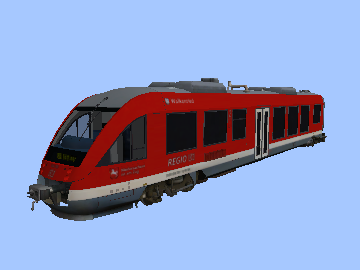 Variante 1.7 (648, Tiefeinstieg, DB Regio HarzWeserBahn 648 258 'Walkenried', Verkehrsrot)