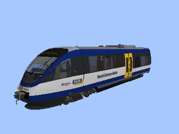 Variante 4.1 (643, Nord-Ostsee-Bahn VT728 (A-Wagen), blau/weiss)