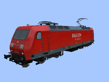 Variante 2.2 (145, 145 053, Railion DB Logistics, Verkehrsrot)